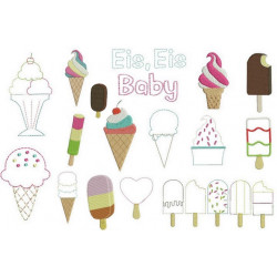 Stickserie - EisMania